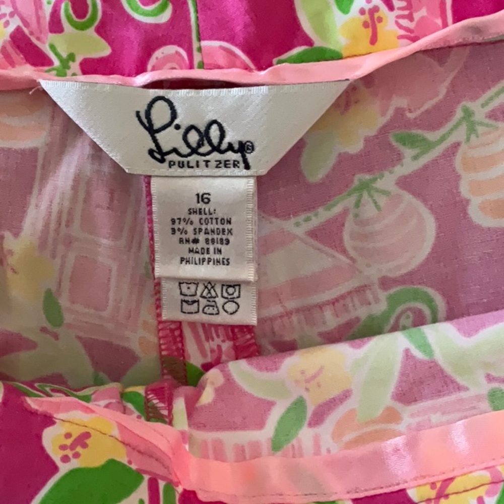 Pink Tropical Floral Lounge Pants LILLY PULITZER - Picture 2 of 2